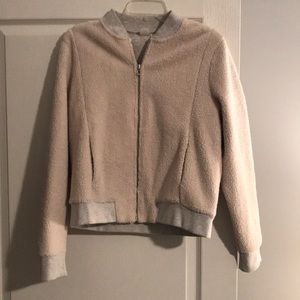 Gap sheerling bomber jacket